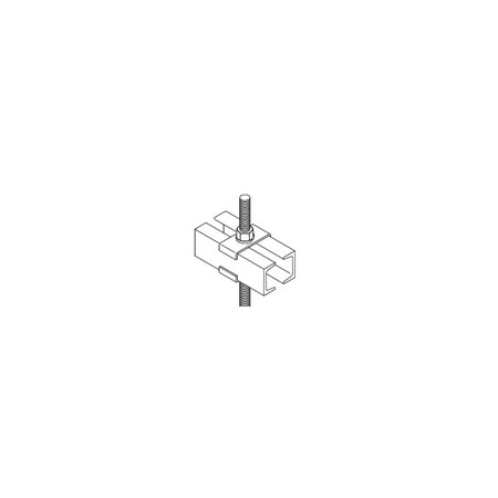 Chatsworth Products Cpi CABLE RUNWAY LADDER RACK, FRAMING CLIP KIT FOR 3/8" BAR, GOLD FINISH 10609-001